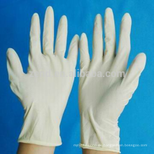Medizinische Versorgung S/M/L/XL Einweg-Latex-Handschuhe Made in China